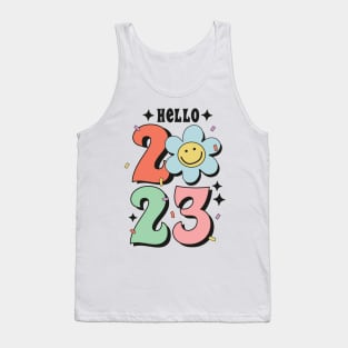 Hello 2023  Cute 2023 new year christmas gift idea Tank Top